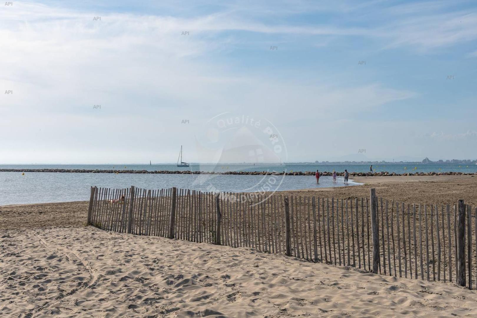 As22947-Studio Cabine Residence Direct Sur Plage Le Grau-du-Roi Esterno foto